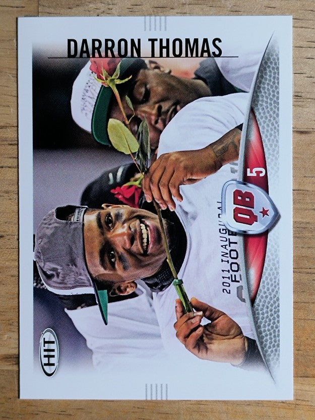 2012 SAGE HIT #105 Darron Thomas
