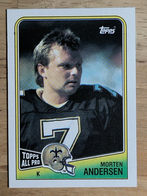 1988 Topps #61 Morten Andersen AP