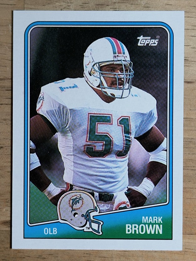 1988 Topps #201 Mark Brown