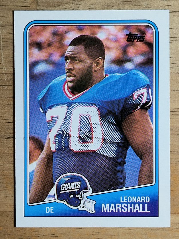1988 Topps #281 Leonard Marshall
