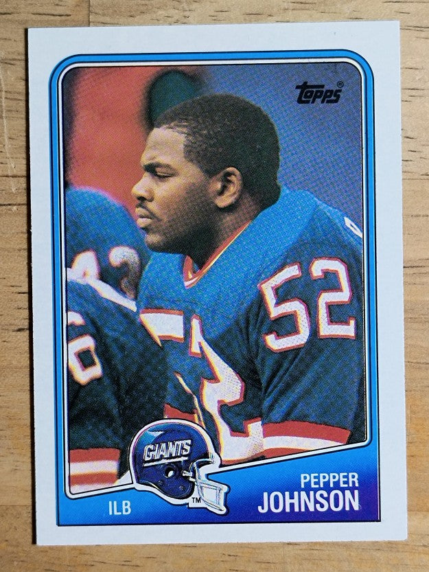 1988 Topps #283 Pepper Johnson