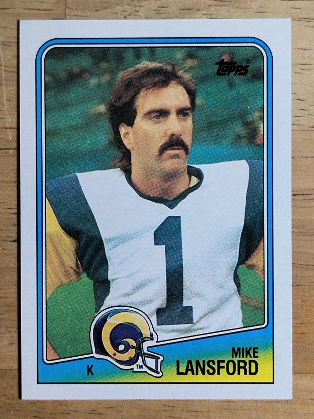 1988 Topps #292 Mike Lansford