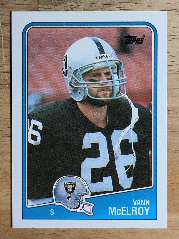 1988 Topps #337 Vann McElroy