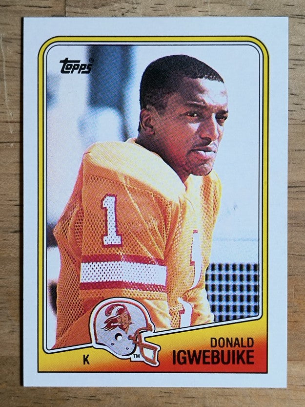 1988 Topps #357 Donald Igwebuike