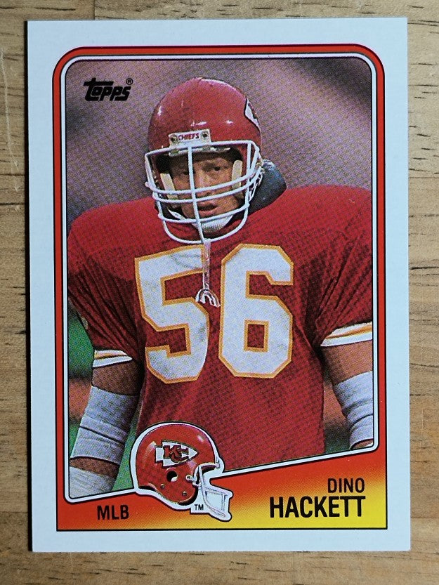 1988 Topps #370 Dino Hackett RC