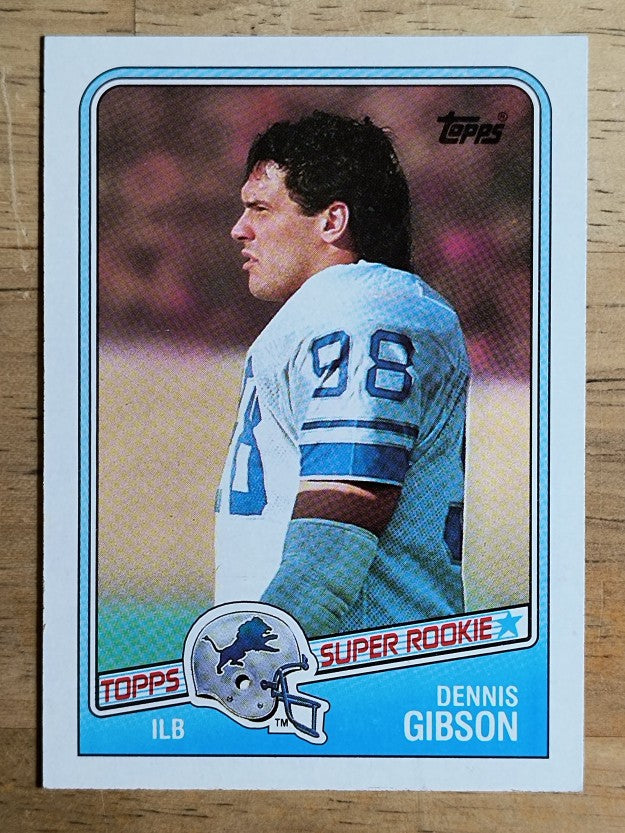 1988 Topps #380 Dennis Gibson RC