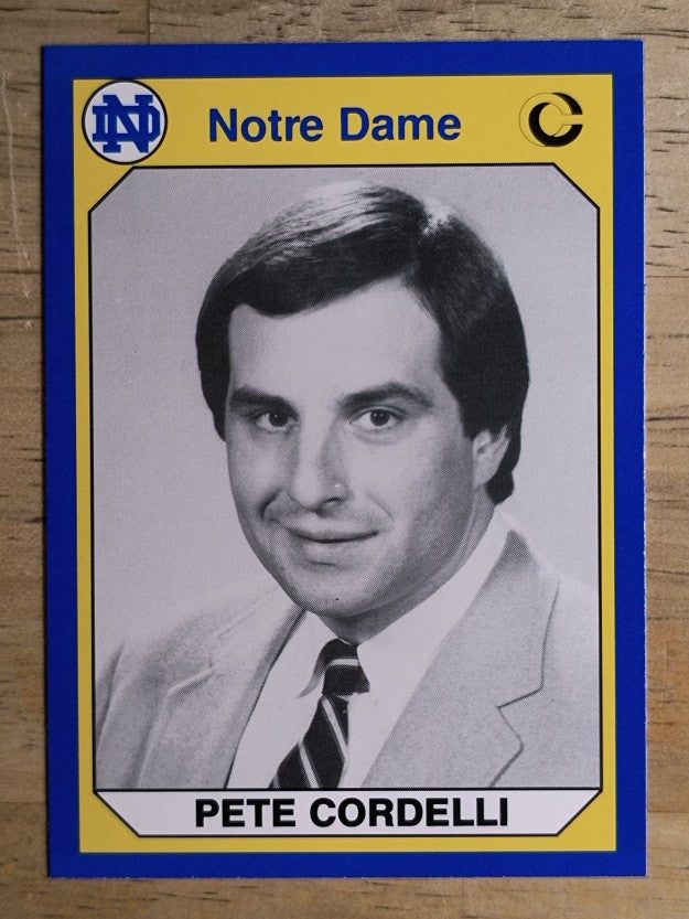 1990 Notre Dame 200 #115 Pete Cordelli CO