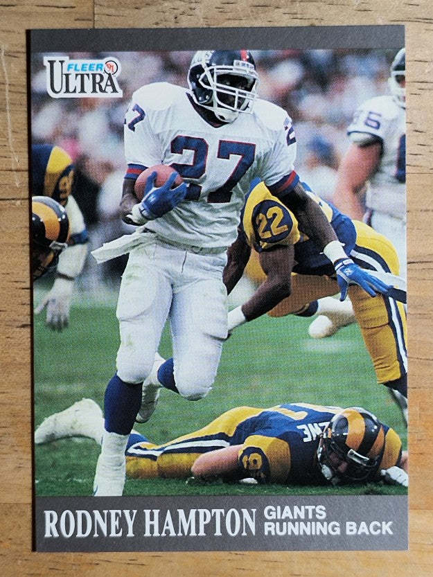 1991 Ultra #218 Rodney Hampton