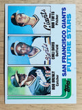 1982 Topps #171 Bob Brenly RC/Chili Davis RC/Bob Tufts RC