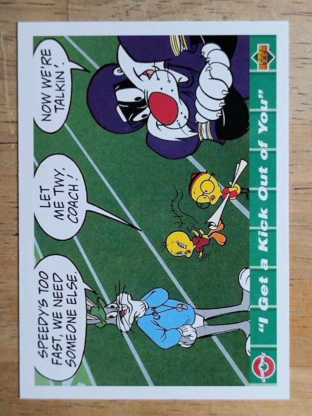 1992 Upper Deck Comic Ball 4 #63 I Get a Kick Out of You