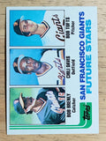1982 Topps #171 Bob Brenly RC/Chili Davis RC/Bob Tufts RC