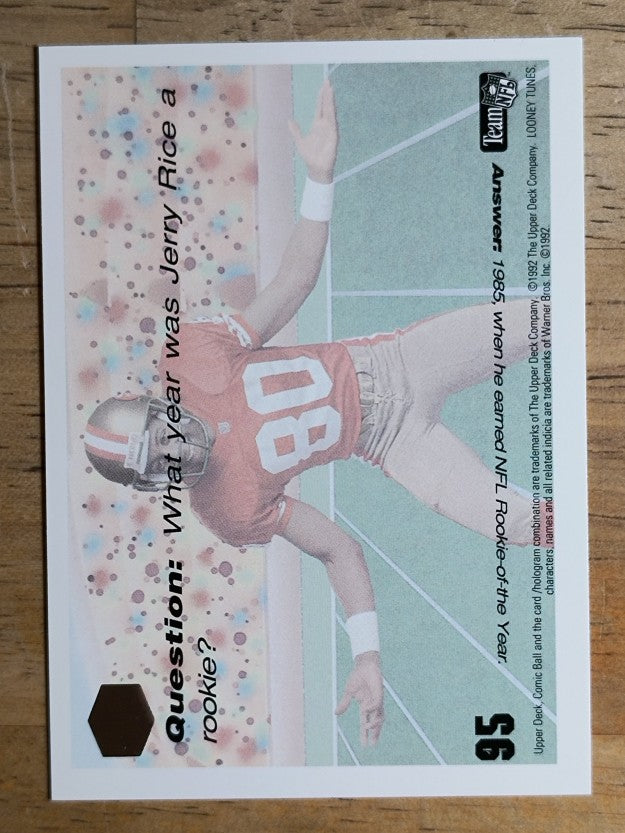 1992 Upper Deck Comic Ball 4 #95 Half Time