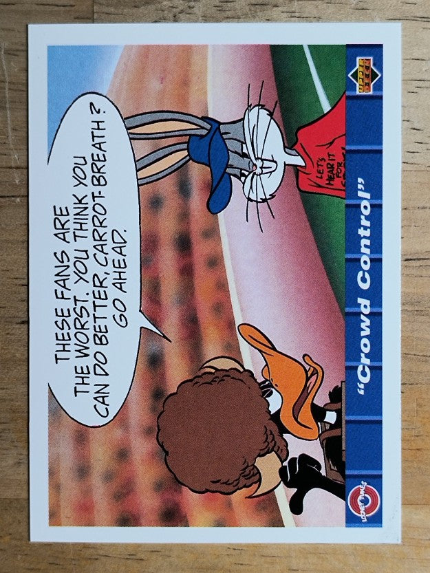 1992 Upper Deck Comic Ball 4 #106 Crowd Control