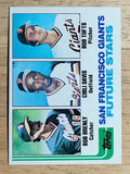 1982 Topps #171 Bob Brenly RC/Chili Davis RC/Bob Tufts RC