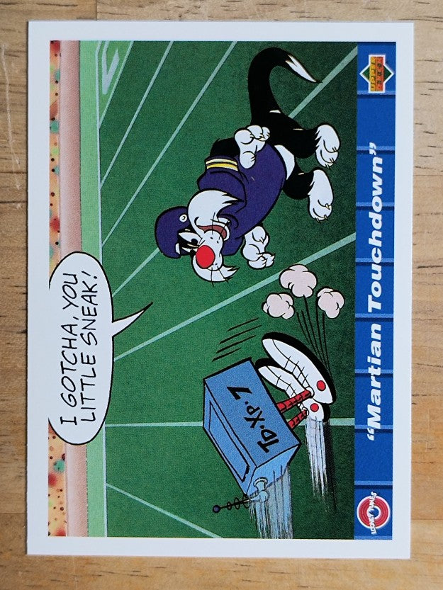 1992 Upper Deck Comic Ball 4 #162 Martian Touchdown