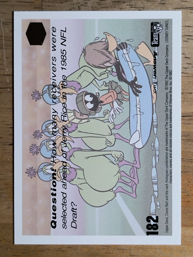 1992 Upper Deck Comic Ball 4 #182 Gut-Check Time