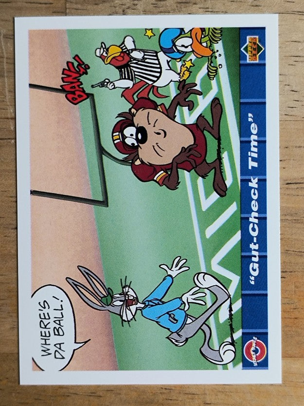 1992 Upper Deck Comic Ball 4 #182 Gut-Check Time