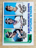 1982 Topps #171 Bob Brenly RC/Chili Davis RC/Bob Tufts RC