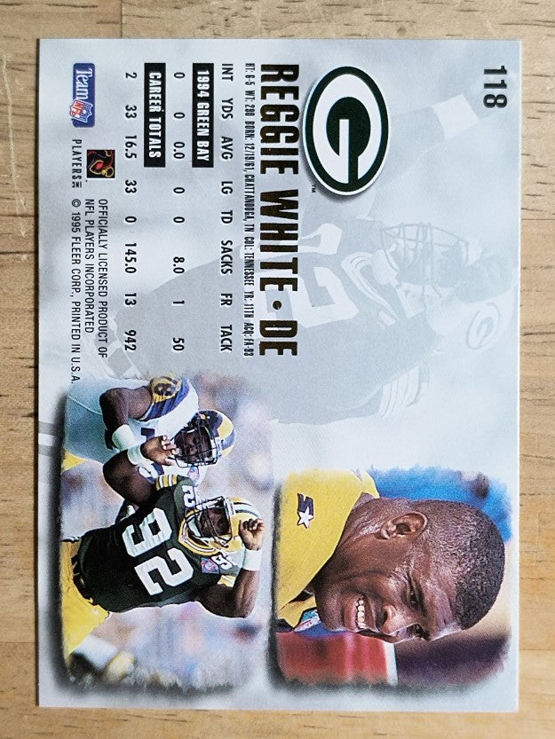 1995 Ultra #118 Reggie White