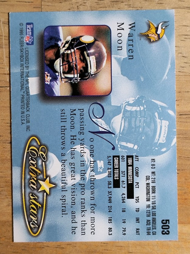 1995 Ultra #503 Warren Moon ES