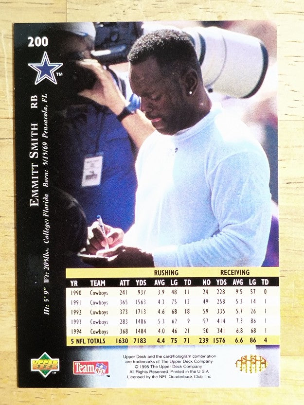 1995 Upper Deck #200 Emmitt Smith