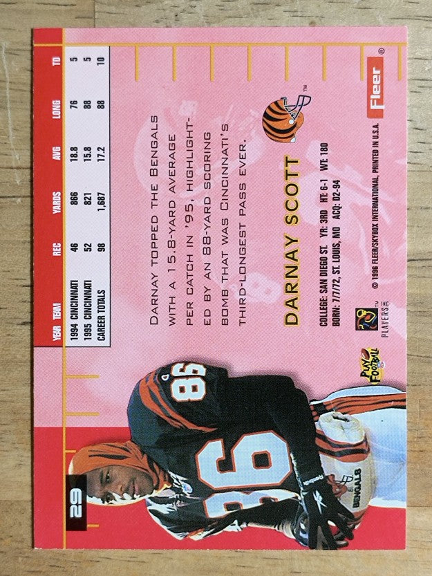 1996 Ultra #29 Darnay Scott