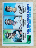 1982 Topps #171 Bob Brenly RC/Chili Davis RC/Bob Tufts RC