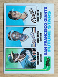 1982 Topps #171 Bob Brenly RC/Chili Davis RC/Bob Tufts RC