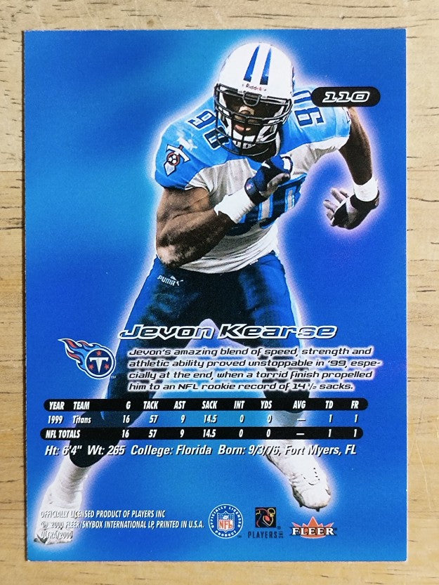 2000 Ultra #110 Jevon Kearse