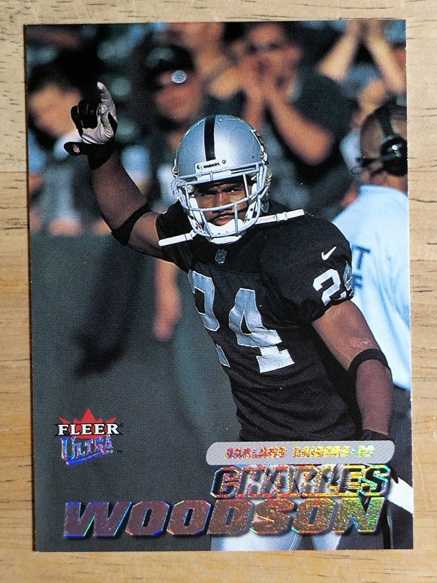 2001 Ultra #75 Charles Woodson
