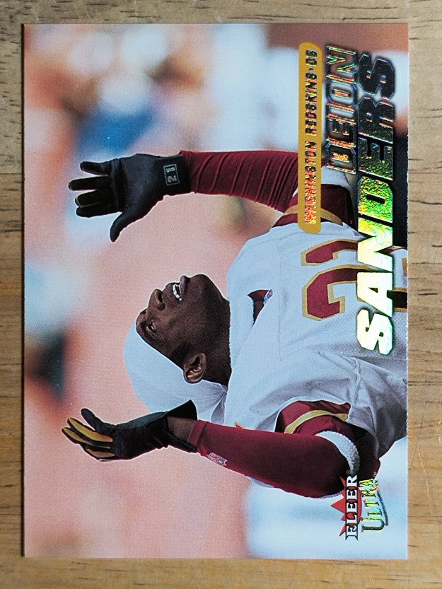 2001 Ultra #114 Deion Sanders