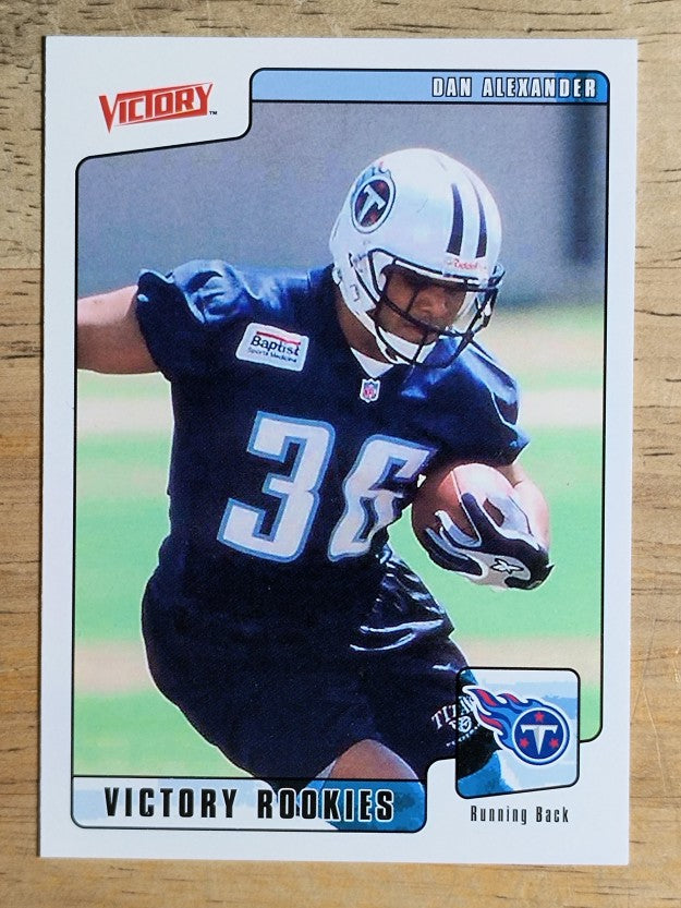 2001 Upper Deck Victory #424 Dan Alexander RC