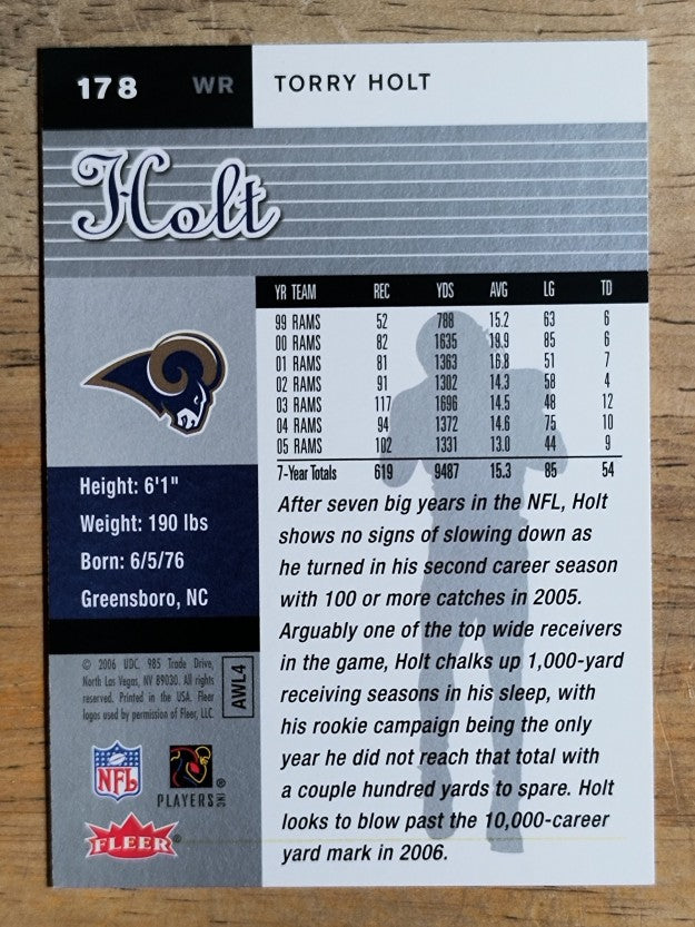 2006 Ultra #178 Torry Holt