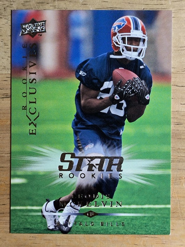 2008 Upper Deck Rookie Exclusives #RE56 Leodis McKelvin
