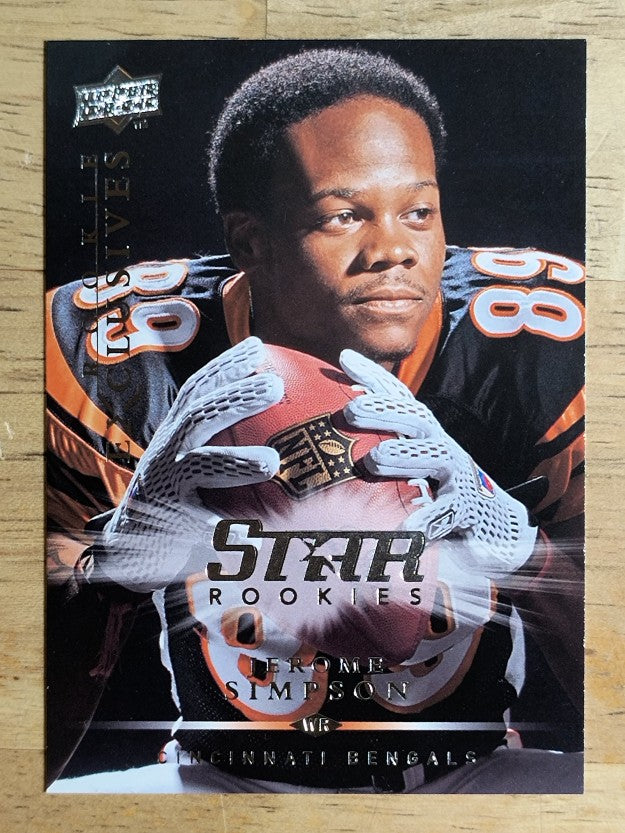 2008 Upper Deck Rookie Exclusives #RE61 Jerome Simpson
