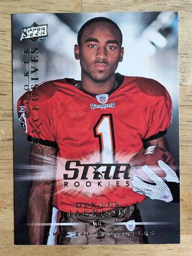 2008 Upper Deck Rookie Exclusives #RE62 Dexter Jackson