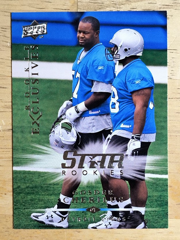 2008 Upper Deck Rookie Exclusives #RE70 Gosder Cherilus