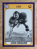 1990 LSU Collegiate Collection #89 John DeMarie