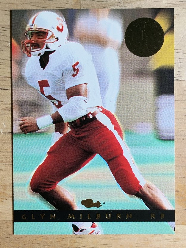 1993-94 Images Four Sport #39 Glyn Milburn