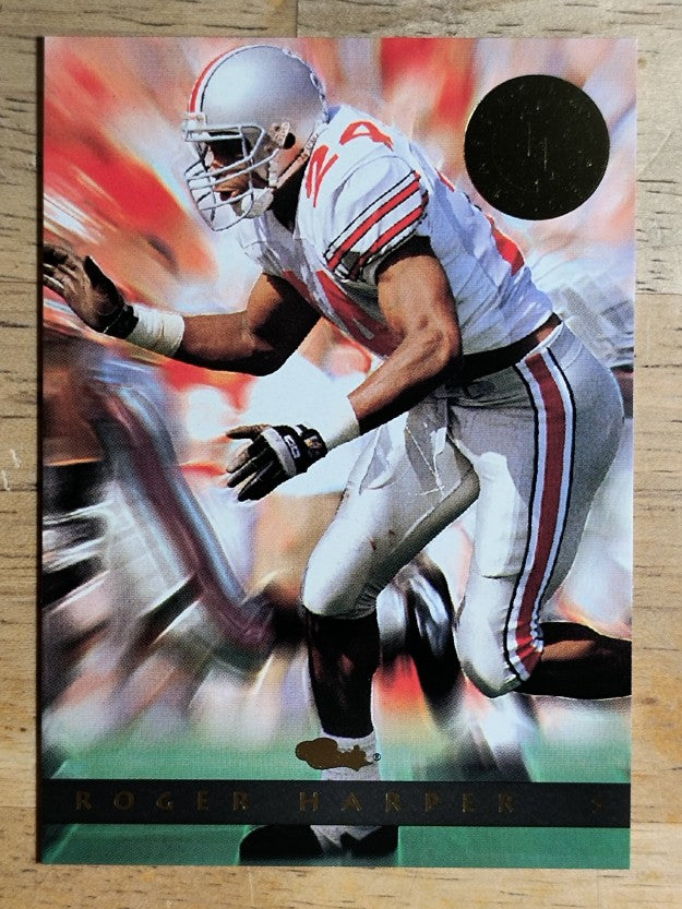 1993-94 Images Four Sport #45 Roger Harper