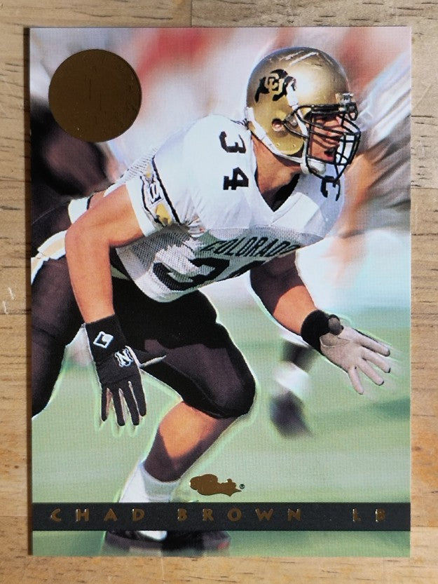 1993-94 Images Four Sport #78 Chad Brown