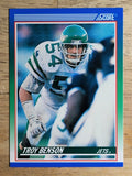 1990 Score #399 Troy Benson