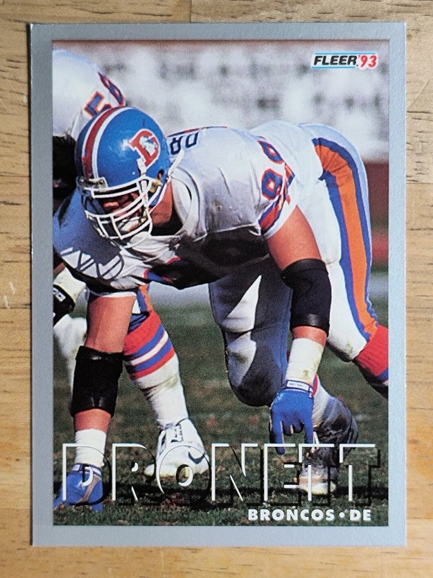 1993 Fleer #426 Shane Dronett