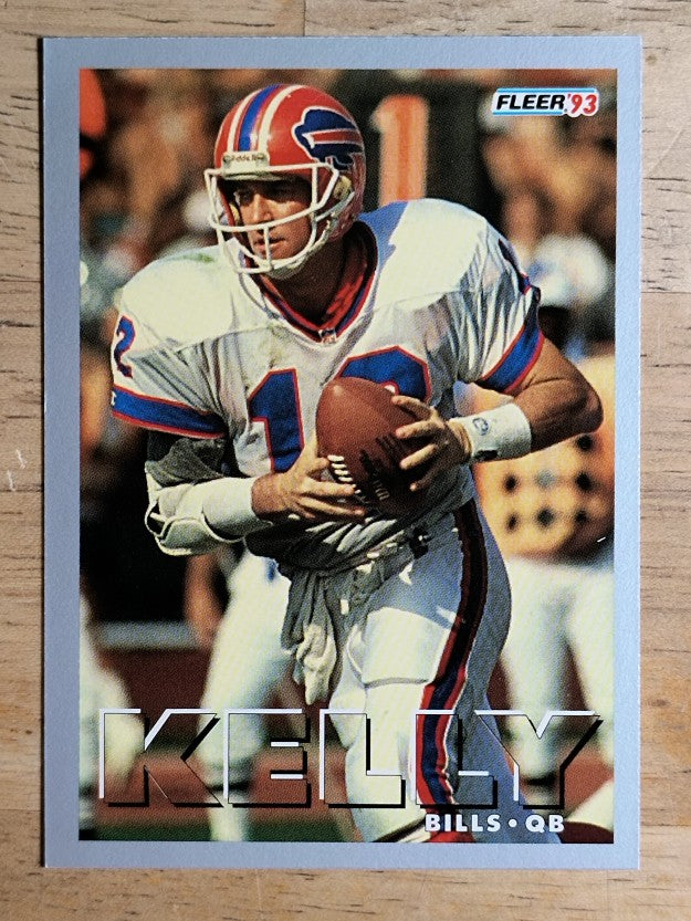 1993 Fleer #436 Jim Kelly