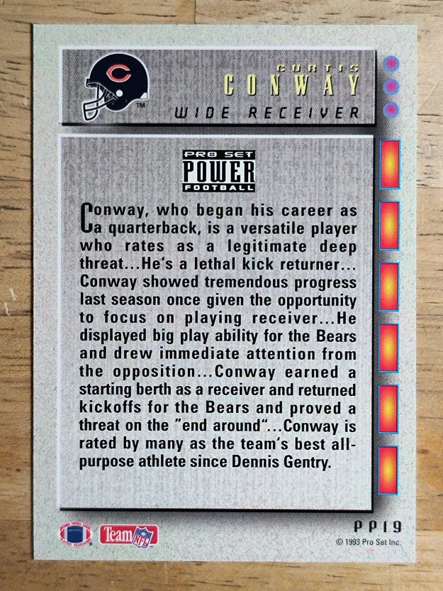 1993 Power Update Prospects #19 Curtis Conway RC