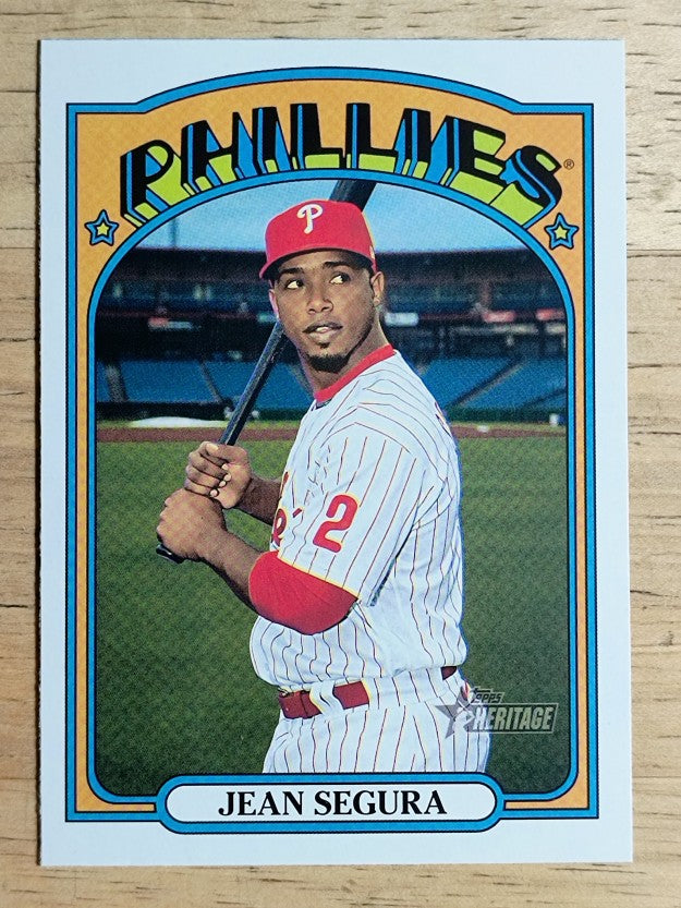 2021 Topps Heritage #338 Jean Segura