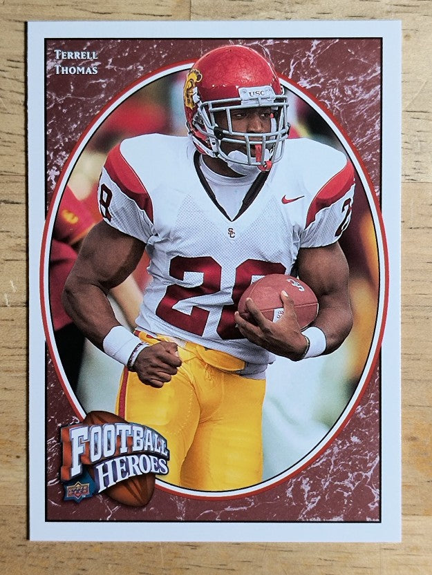 2008 Upper Deck Heroes #195 Terrell Thomas RC