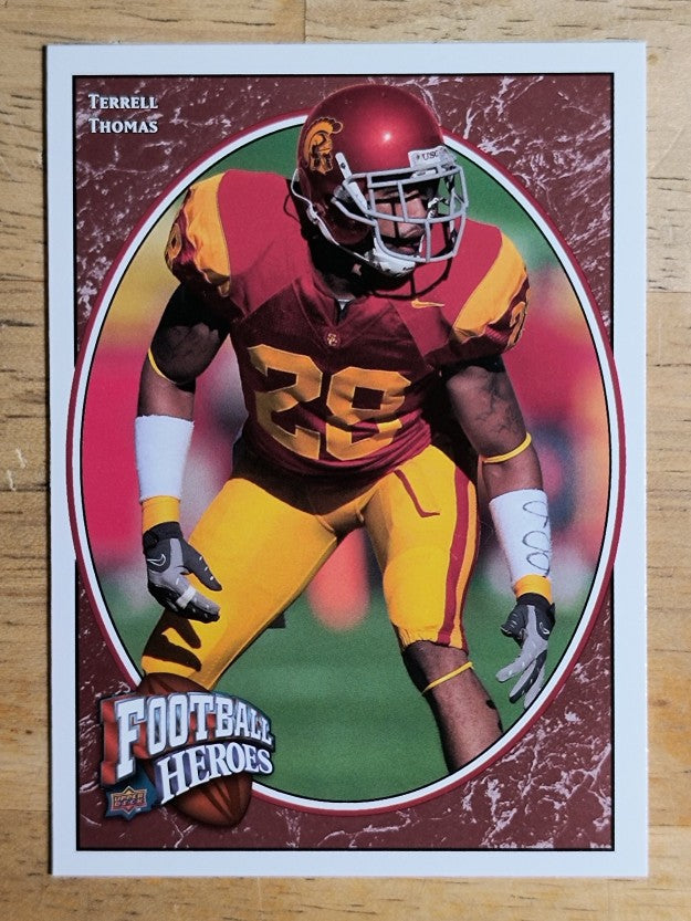 2008 Upper Deck Heroes #196 Terrell Thomas RC