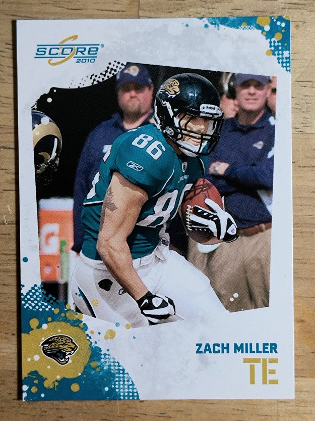 2010 Score #139 Zach Miller Jac