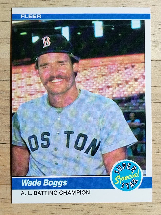 1984 Fleer #630 Wade Boggs IA